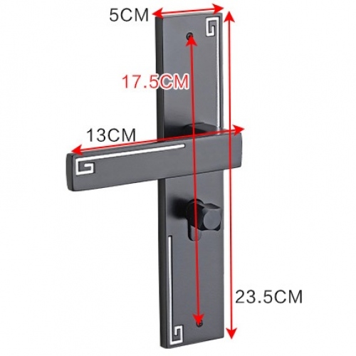 Khóa tay gạt hợp kim nhôm cao cấp KCSP002