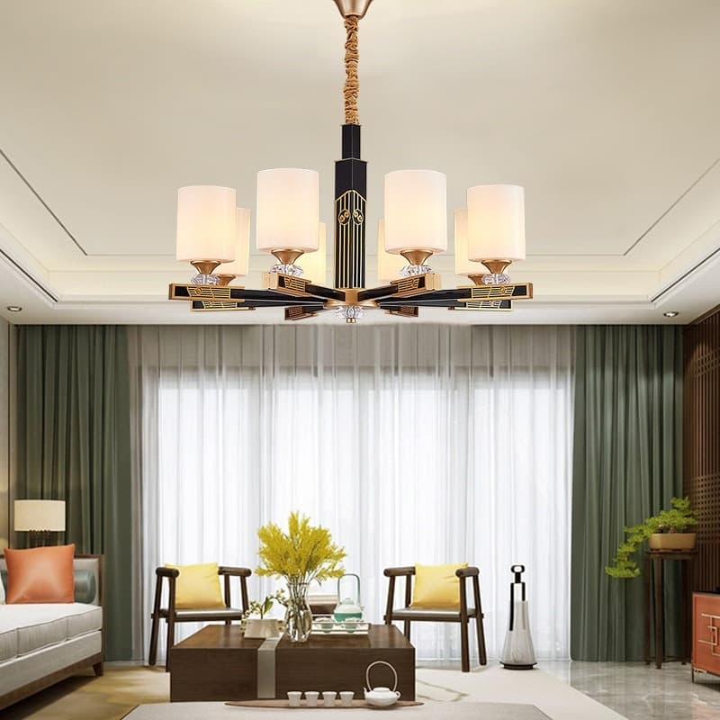 Giá các loại đèn chùm pha lê trang trí phòng khách cao cấp hiện đại đẹp rẻ tại tphcm