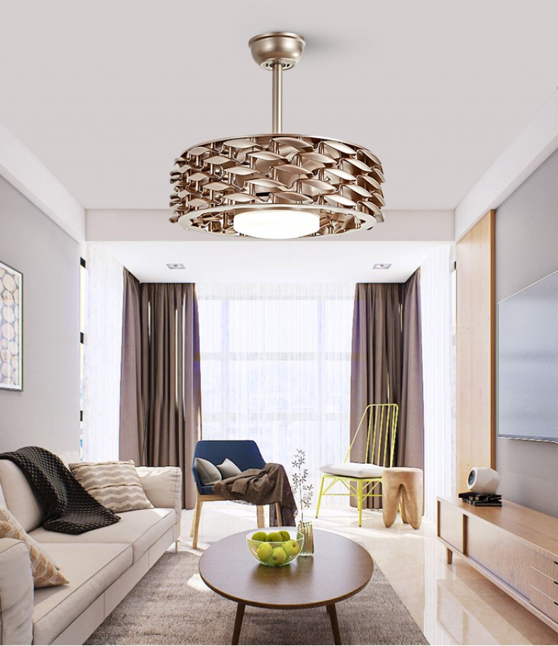 Gợi ý 5 mẫu quạt trần có đèn đẹp lung linh khi lắp cho căn hộ chung cư