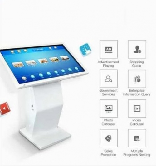 Màn hình quảng cáo LCD cảm ứng chân quỳ cao cấp 22 inch