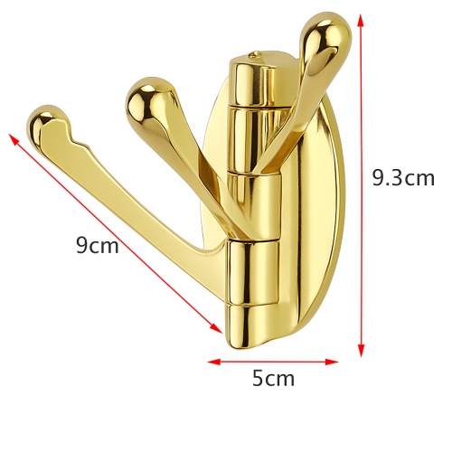 Móc đơn xoay móc quần áo nhà bếp phòng tắm khăn vệ sinh MTSP003