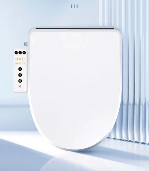 Nắp Bồn Cầu Thông Minh Làm Ấm Tức Thì Điều Khiển Nút BấmTiện Lợi NBCTM009