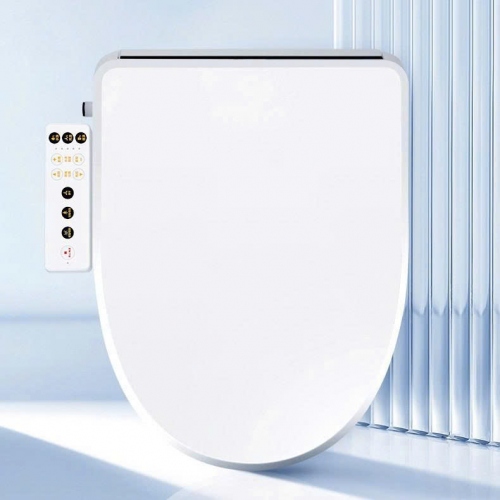 Nắp Bồn Cầu Thông Minh Làm Ấm Tức Thì Điều Khiển Nút BấmTiện Lợi NBCTM009