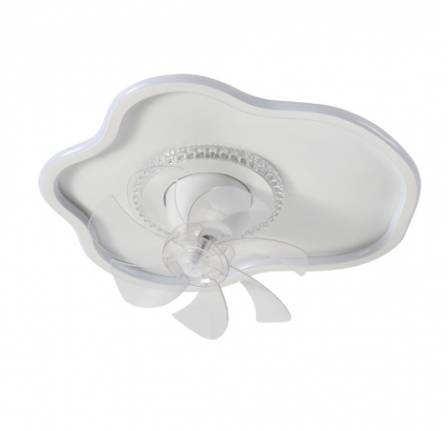 QTD173 - Quạt Trần Đèn Sóng Gợn LED Thông Minh Cao Cấp