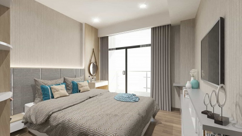 Thiết kế nội thất căn hộ chung cư 3 phòng ngủ cao cấp 014