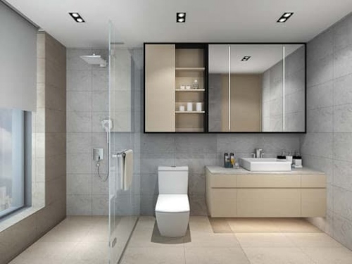 Thiết kế nội thất không gian nhà tắm tiện nghi 120