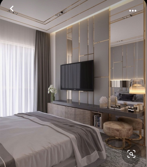 Thiết kế nội thất phòng ngủ phong cách hiện đại mới 064