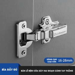 Bản lề đệm cửa dày hai đoạn cánh tay thẳng 013