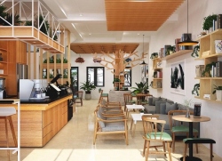 Bí quyết thiết kế quán cafe có diện tích nhỏ đẹp cực kỳ thu...