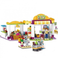 Bộ đồ chơi xếp hình nhựa Lego siêu thị cho trẻ 022