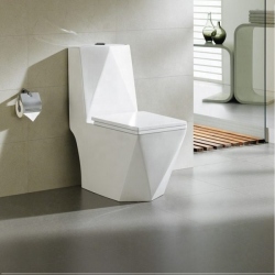 Bồn cầu toilet 1 khối kiểu kim cương...