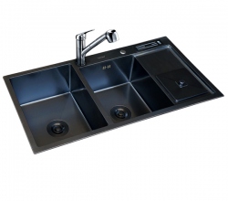 Bồn Rửa Chén Inox Cao Cấp 2 Ngăn – Thiết Kế Tiện Lợi, Chất...