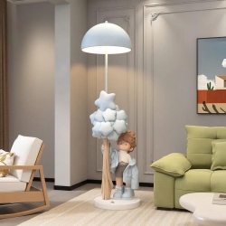 Đèn sàn cậu bé hoạt hình decor trang trí kết hợp...