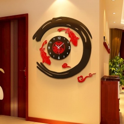 Đồng hồ treo tường mẫu hình cá chép...