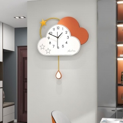 Đồng hồ treo tường mẫu hình mây...