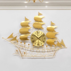 Đồng hồ treo tường trang trí hình chiếc thuyền 296