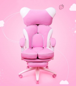 Ghế ngồi gaming màu hồng dễ thương 028