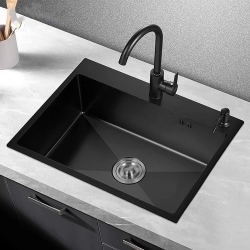 Gợi Ý Mẫu Chậu Rửa Bát 1 Hố Lớn Phù Hợp Cho Nhà Hàng, Quán Ăn