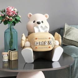 Hộp đựng giấy decor trang trí hình gấu dễ thương cao...