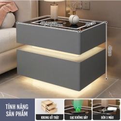 Khám phá tủ để đầu giường thông minh chính là giải pháp lưu...