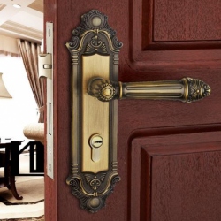 Khóa Cửa Tay Gạt Truyền Thống Mang Vẻ Đẹp Cổ Điển Và Độ Bền...