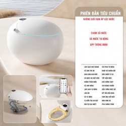 Mua bồn cầu thông minh cao cấp có cảm biến thông minh và tính năng...