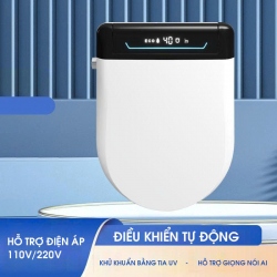 Nắp Bồn Cầu Thông Minh Khử Mùi và Điều Khiển Từ Xa...