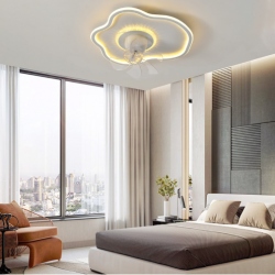 QTD173 - Quạt Trần Đèn Sóng Gợn LED Thông Minh Cao Cấp