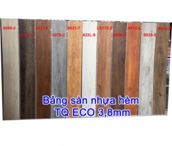 Sàn nhựa hèm khoá TQ ECO 3.8 012