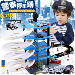 Set đồ chơi xe hơi cảnh sát mô hình cao cấp 008