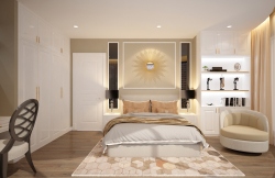 Thiết kế nội thất phòng ngủ Bắc Âu 034