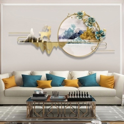 Tranh sắt treo tường: Bí quyết decor nhà kiểu nghệ thuật mà không...