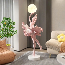 Tượng decor trang trí hình vũ công ballet 011