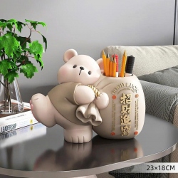 Tượng gấu decor trang trí kết hợp hộp đựng đa năng...