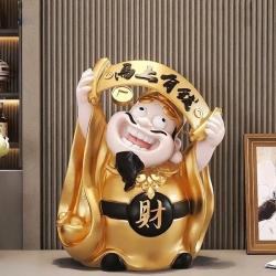 Tượng Thần Tài sáng tạo decor trang trí hút tài lộc...