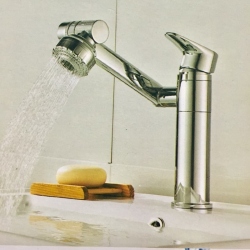 Vòi lavabo 360 giúp điều chỉnh dòng nước dễ dàng và tiện lợi