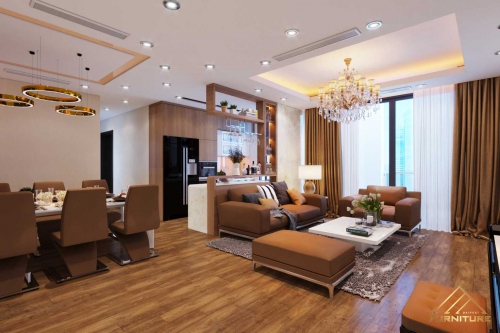 Tổng hợp phong cách thiết kế căn hộ chung cư 3 phòng ngủ tiện nghi