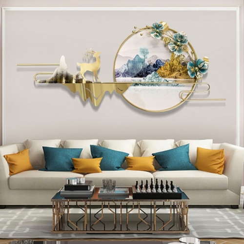 Tranh sắt treo tường: Bí quyết decor nhà kiểu nghệ thuật mà không tốn nhiều chi phí!