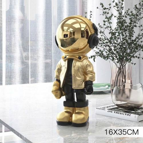 Tượng decor trang trí hình phi hành gia 009