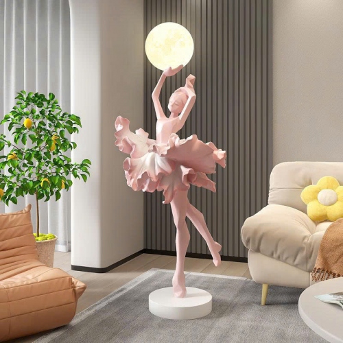 Tượng decor trang trí hình vũ công ballet 011