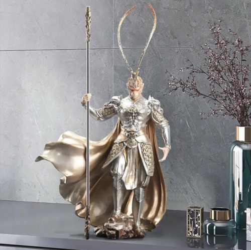 Tượng decor trang trí tôn ngộ không chiến đấu cao cấp 003