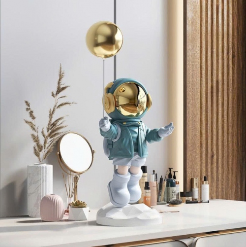 Tượng hình phi hành gia dùng decor trang trí độc lạ 005