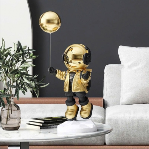 Tượng hình phi hành gia dùng decor trang trí độc lạ 005