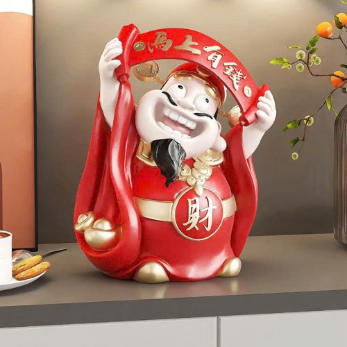 Tượng Thần Tài sáng tạo decor trang trí hút tài lộc vẹn toàn 016