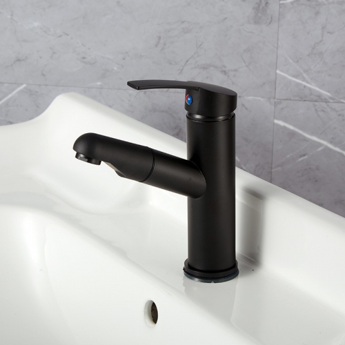 Vòi Nước Lavabo Nóng Lạnh Có Dây Rút VRMSP008