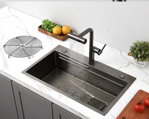 VRC038 - Vòi nước nhà bếp xoay linh hoạt 360 kéo ra vào tiện lợi